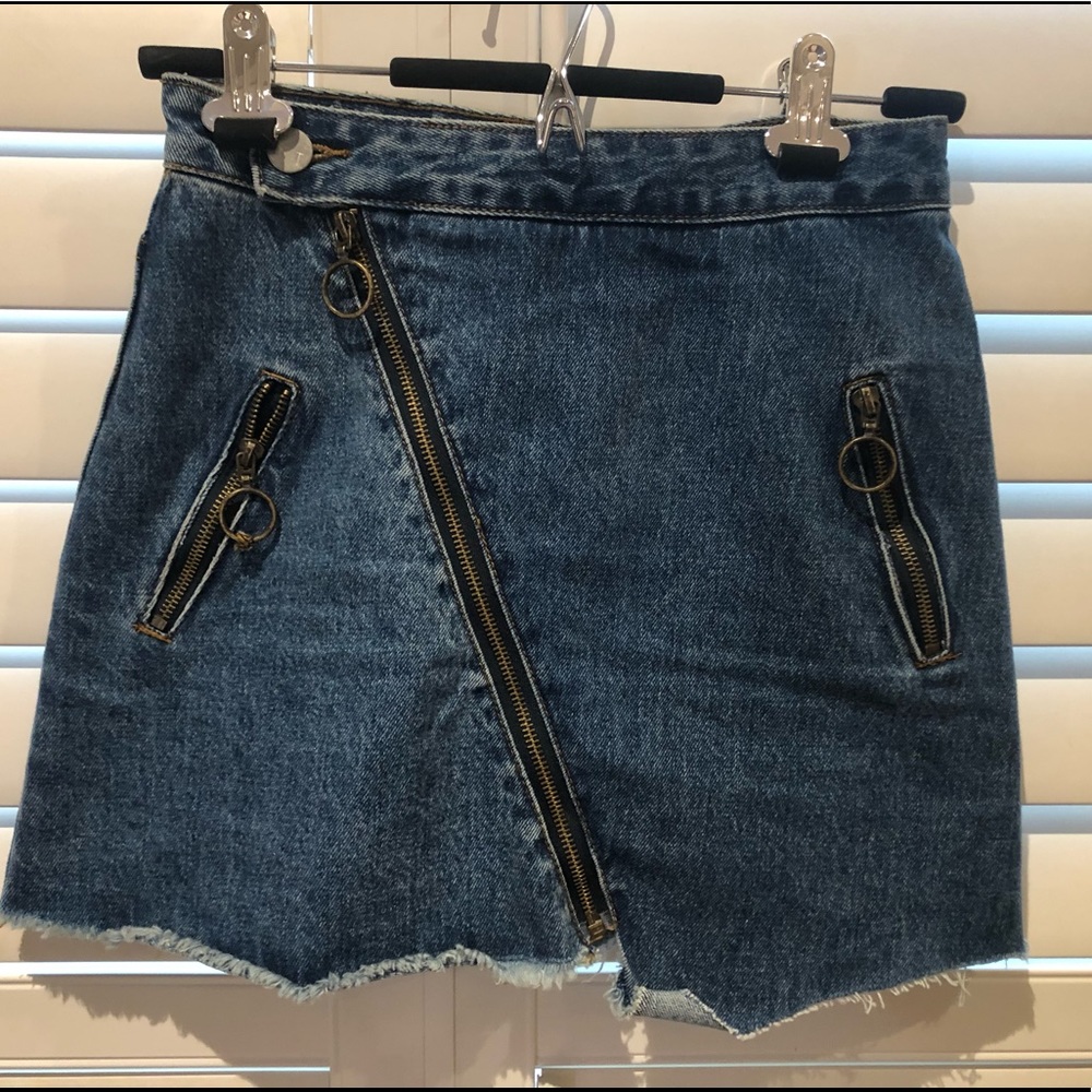 TOBI denim skirt
